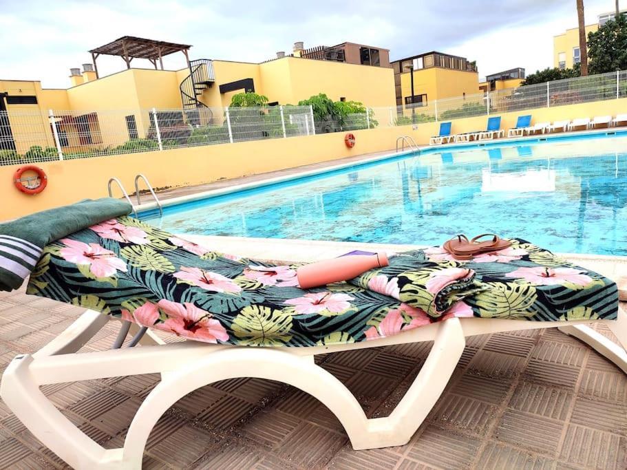 Apartamento Vivienda Con Piscina, Solarium, Vistas Teide Cho Exterior foto
